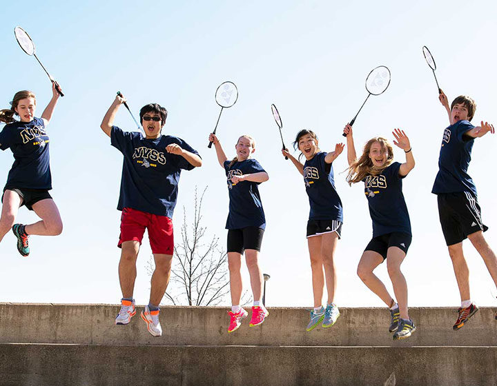 NVSS Badminton Team