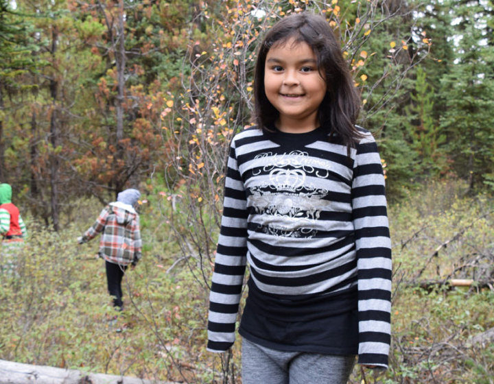 Okanagan Indian Band tea picking