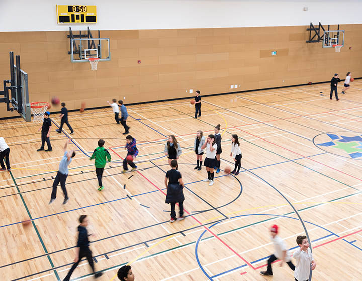 Vancouver Talmud Torah School gym